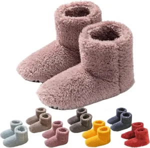 Giltpeak Boot Slippers for Women Indoor, Slipper Socks for Women, House Booties, Cozy Warm Lined Slippers for Non-Slip Indoor Slippers