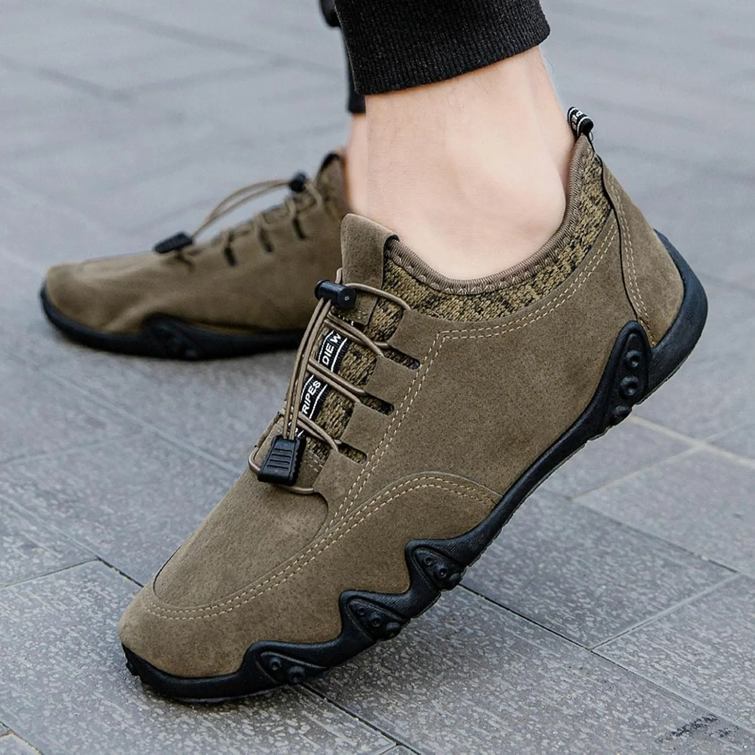 Hbeylia Women's Men's Hiking Shoes Lightweight Waterproof Low Top Boot Non-Slip Walking Climbing Trekking Sneakers Camping Backpacking Casual Outdoor Shoes For Women Men