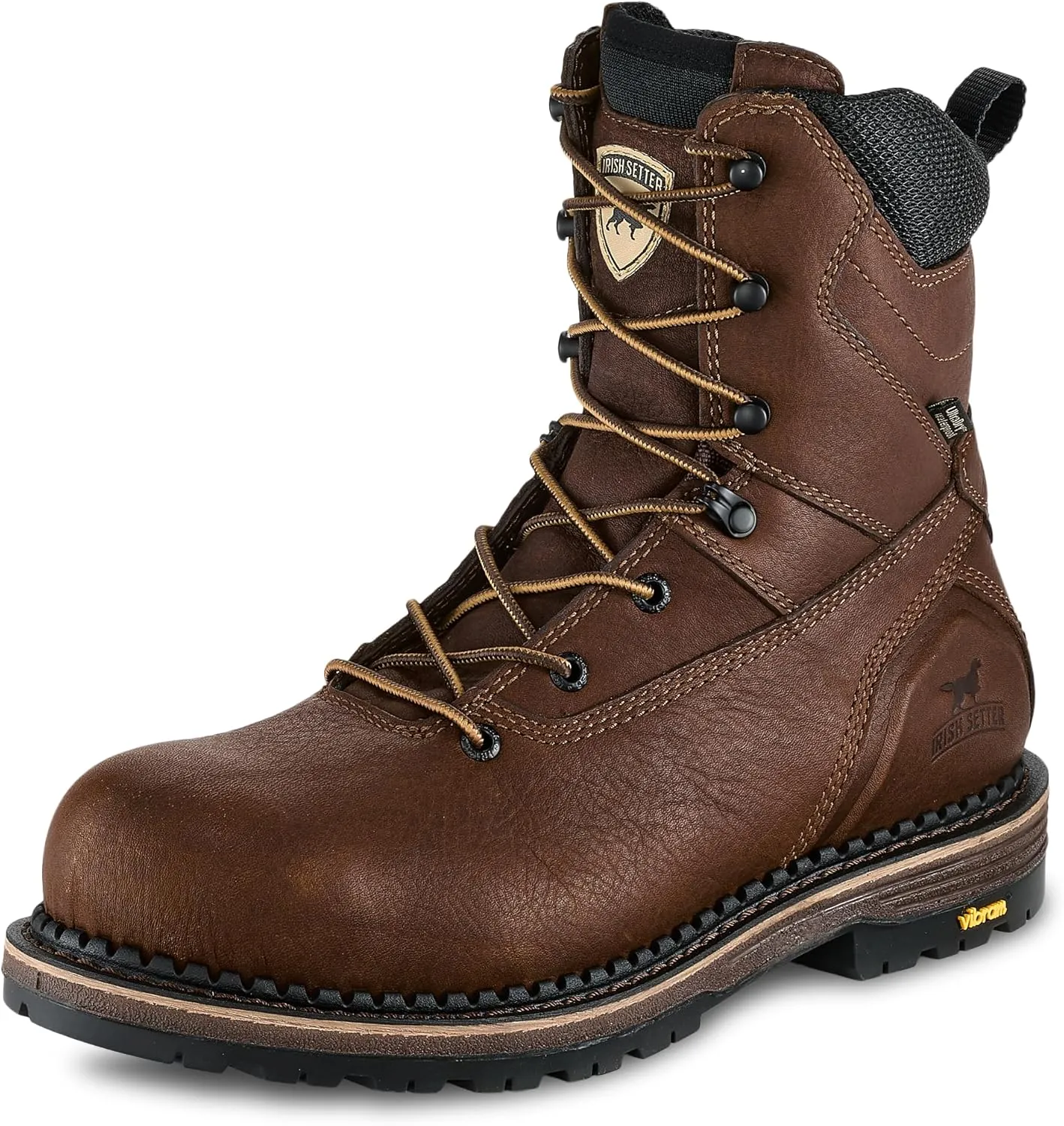 Irish Setter, Edgerton, Men's, 8", Waterproof, Non-Metallic Safety Toe