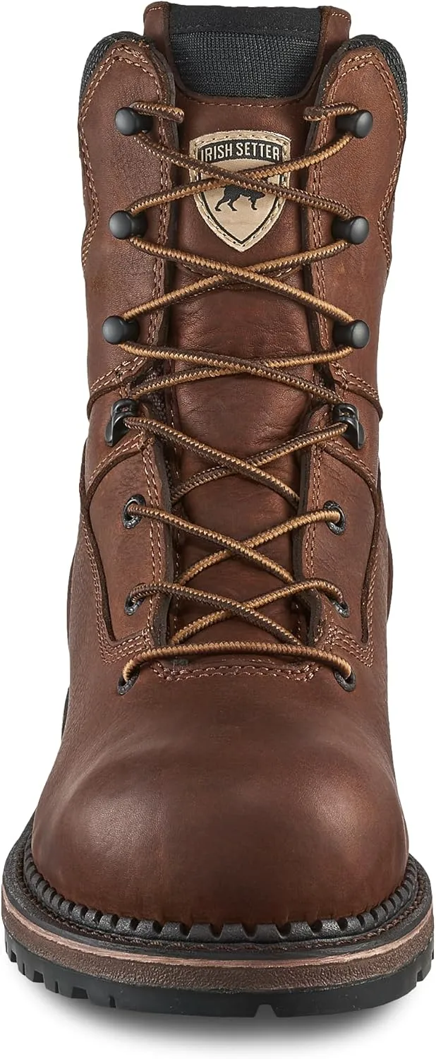 Irish Setter, Edgerton, Men's, 8", Waterproof, Non-Metallic Safety Toe