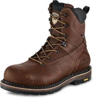 Irish Setter, Edgerton, Men's, 8", Waterproof, Non-Metallic Safety Toe