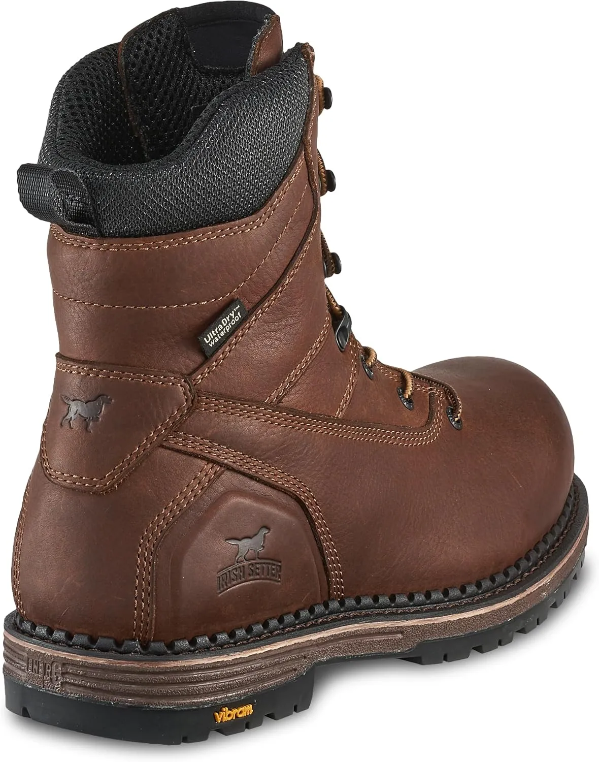 Irish Setter, Edgerton, Men's, 8", Waterproof, Non-Metallic Safety Toe