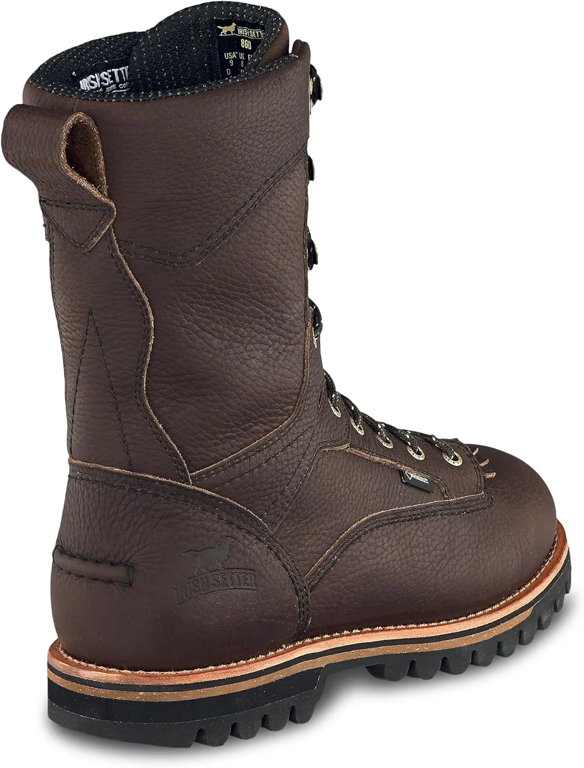 Irish Setter, Elk Tracker, Men’s, 12", Waterproof, Insulated 1000g, Hunting Boot