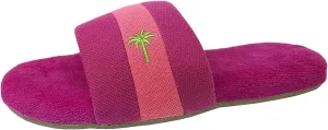 isotoner Cabanas Women's Memory Foam Resort Indoor/Outdoor Slippers