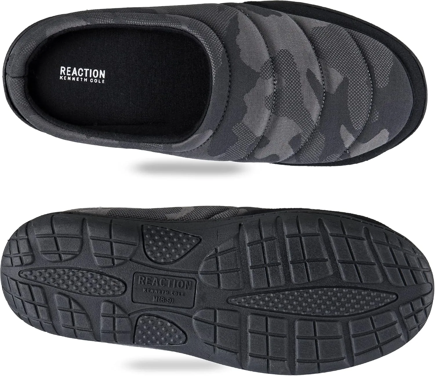 Kenneth Cole Men's Clog Slipper House Shoes with Memory Foam Indoor/Outdoor Sole