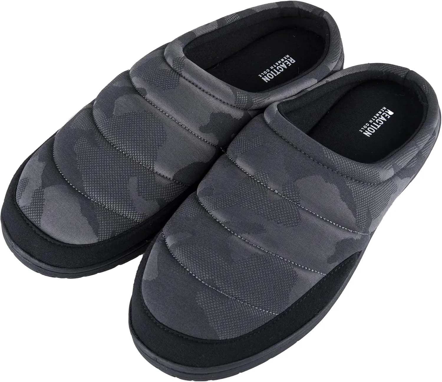 Kenneth Cole Men's Clog Slipper House Shoes with Memory Foam Indoor/Outdoor Sole