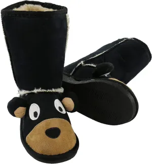 Lazy One Animal Slipper Boots for Kids, Cozy Children's Slippers