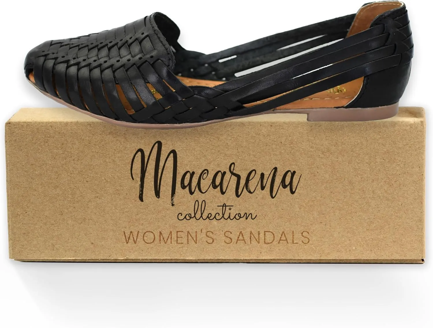 Macarena Collection Womens Shoes Leather Sandals for Women | Huarache Handmade Mexican Sandals | Comfortable & Stylish Womens Sandals 2167