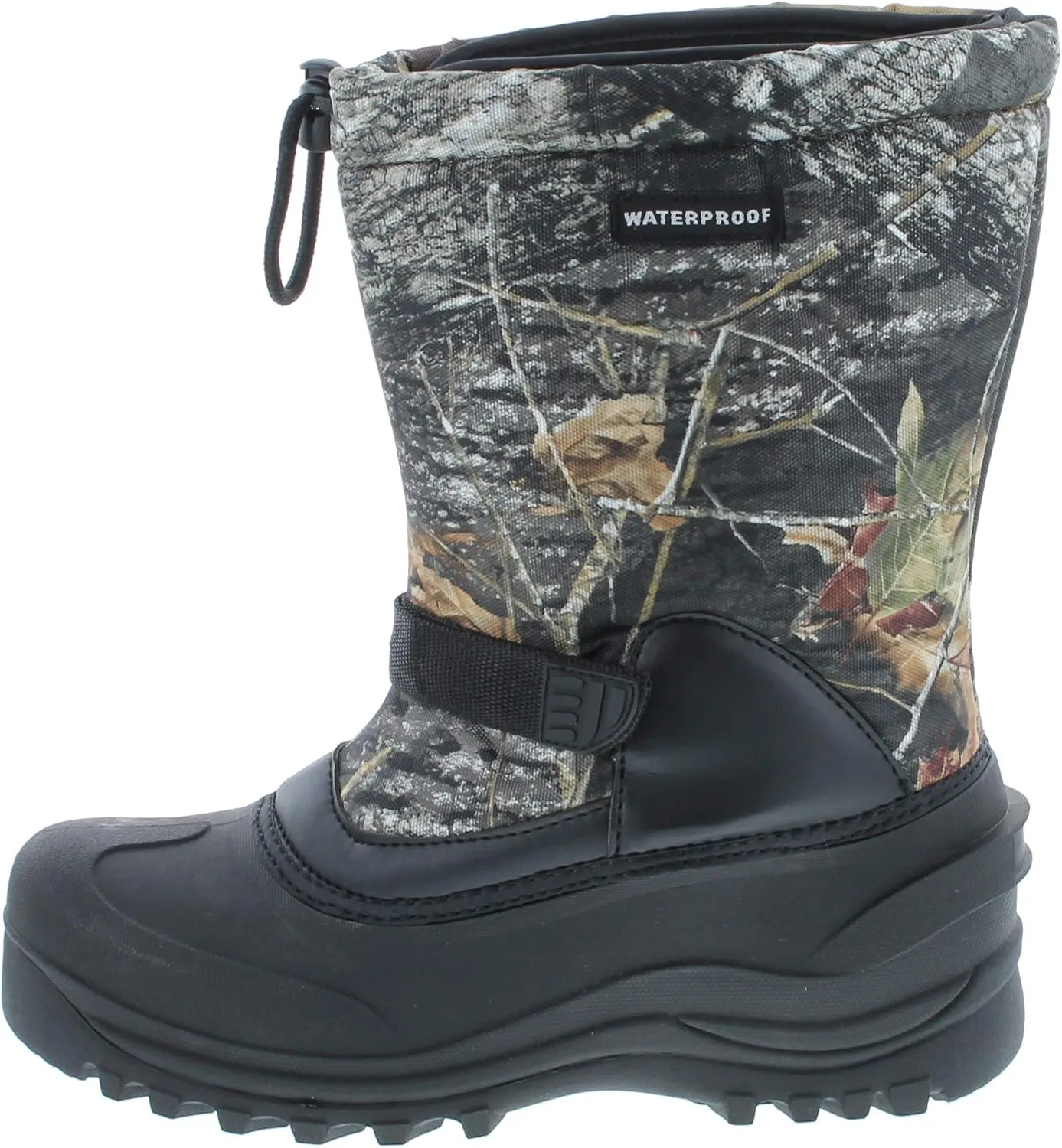 Men's Waterproof Insulated Snow Boot with Adjustable Toggle