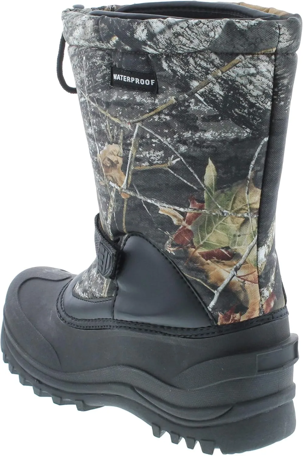 Men's Waterproof Insulated Snow Boot with Adjustable Toggle