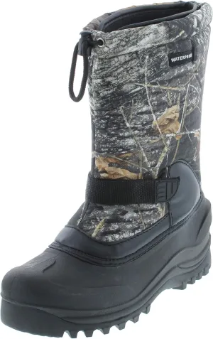 Men's Waterproof Insulated Snow Boot with Adjustable Toggle