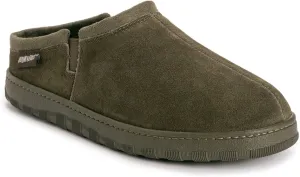 Muk Luks Men's Matt Printed Berber Suede Clog Slipper