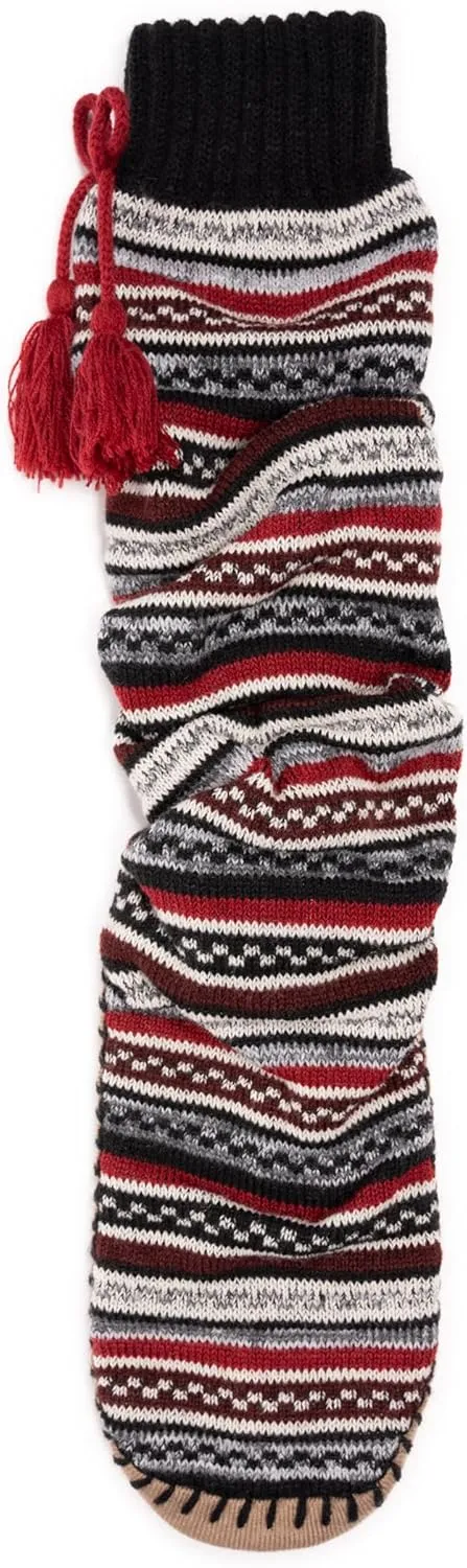 MUK LUKS Women's Slipper Sock Scrunchy (1 Pair Pack)