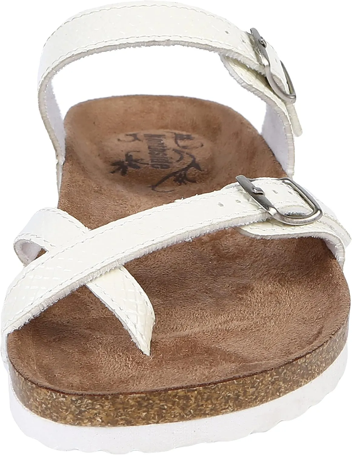 Northside Womens Anya Leather Strap Cork Sandal