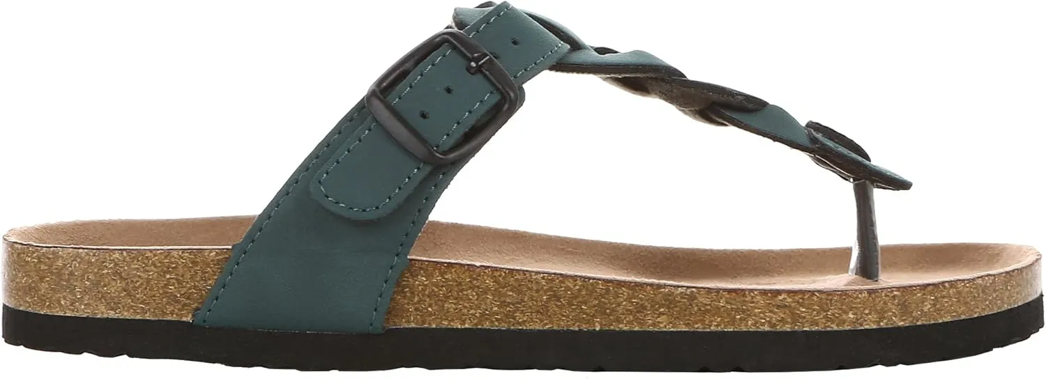 Northside Women's Dina Open Toe Cork Sandal Slide