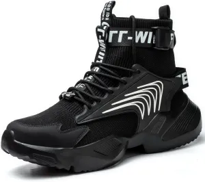Nutropa Steel Toe Shoes for Men Women Work Safety Footwear Lightweight Breathable Comfortable Industrial Construction Sneakers