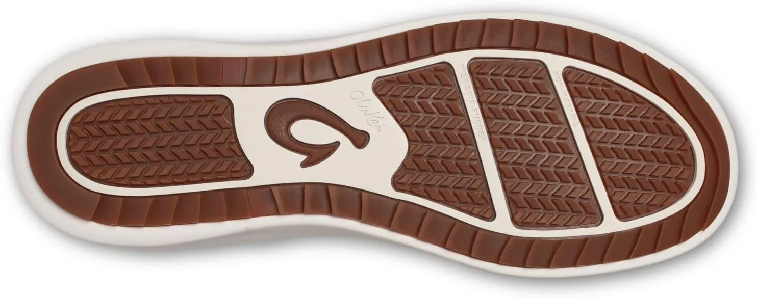 OLUKAI Malua Hulu Women's Boot, Soft & Comfortable Waterproof Nubuck Leather, Full-Grain Leather Heel with Elastic Panels, Slip-On Design