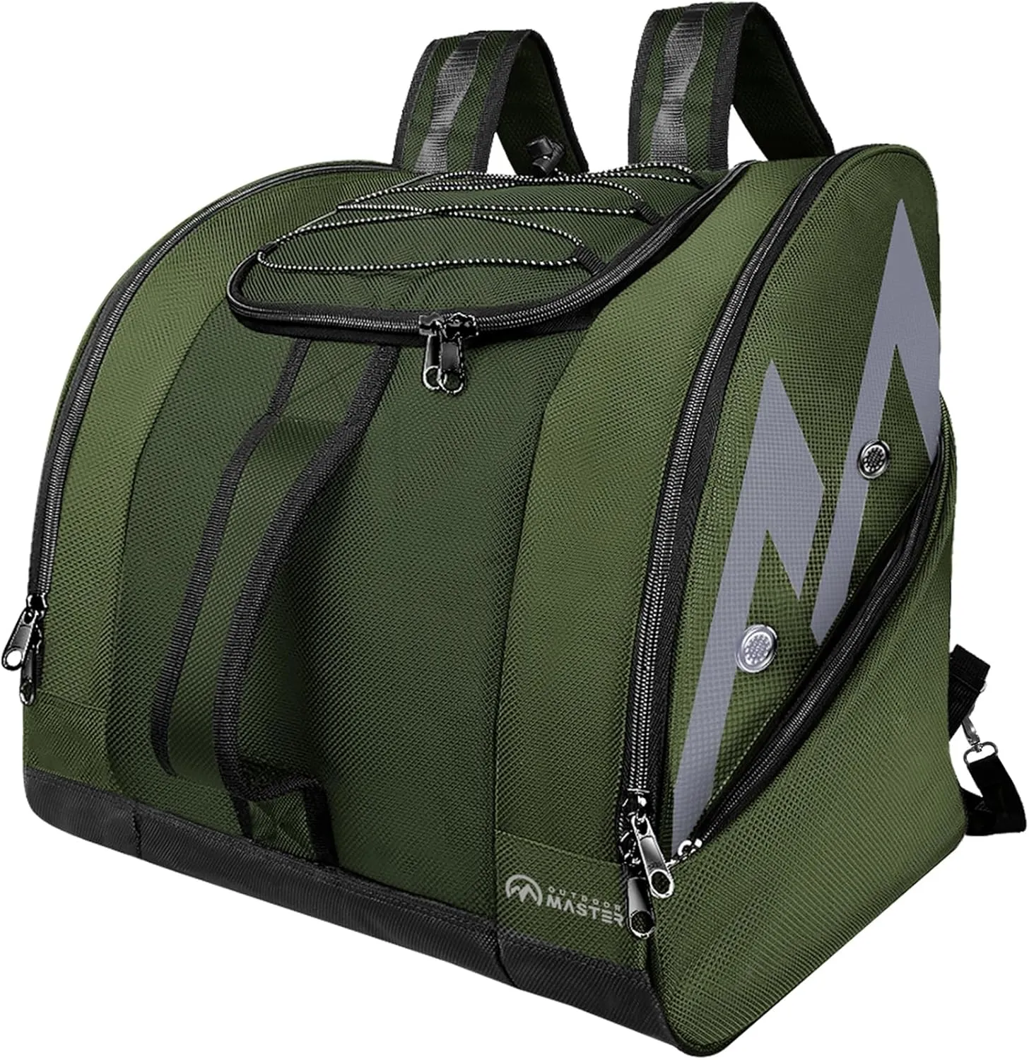 OutdoorMaster Boot Bag - 50L Ski Boots and Snowboard Boots Bag, Excellent for Travel with Waterproof Exterior & Bottom - for Men, Women and Youth