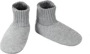 Panda Bros Slipper Socks Soft Cozy Thick House Indoor Boot Sock Shoes with Anti-Skid Bottom Soles for Men's