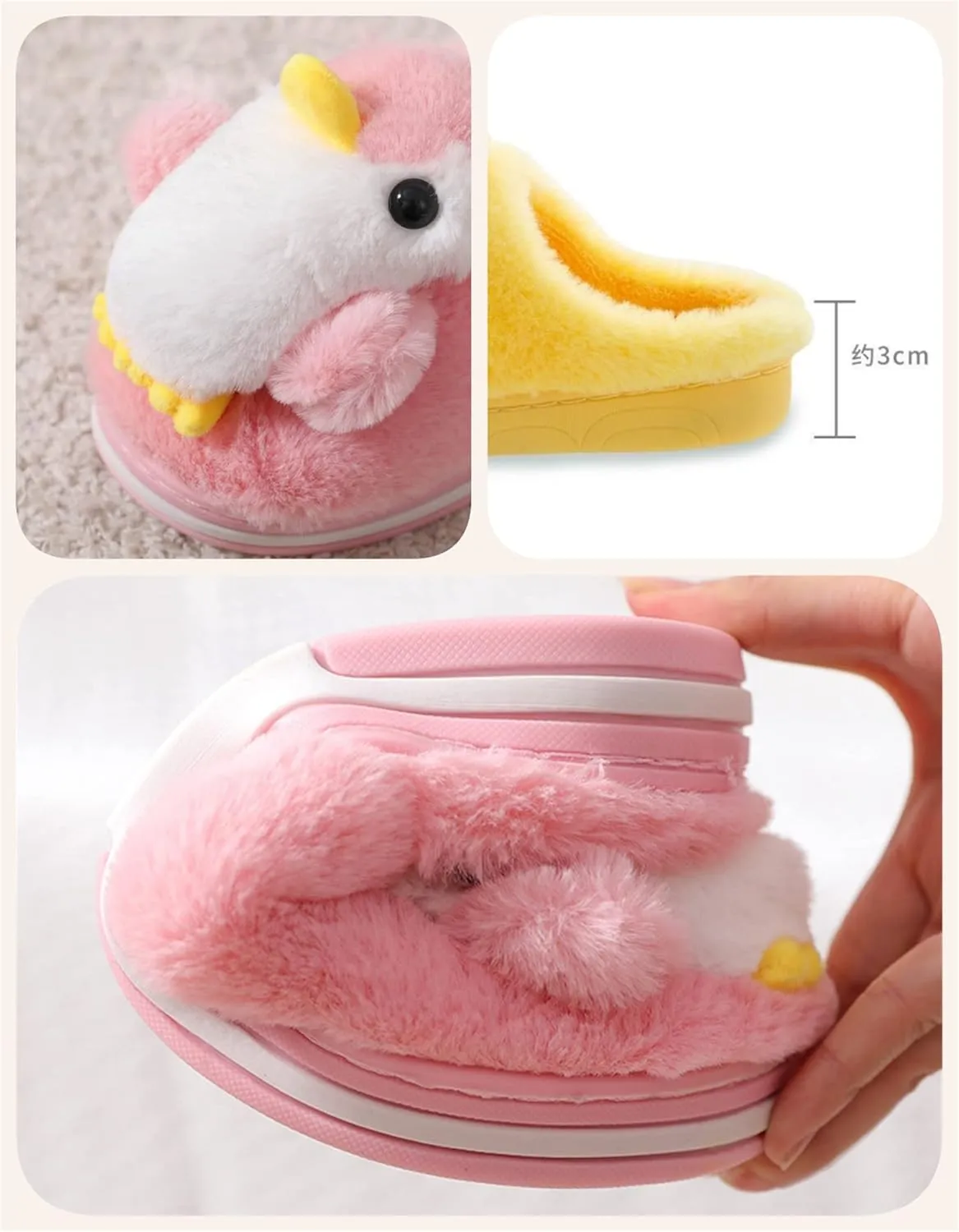 Penguin slippers Womens Animal Slippers Novelty Cozy Fuzzy Slippers Soft Plush Winter Warm House Shoes