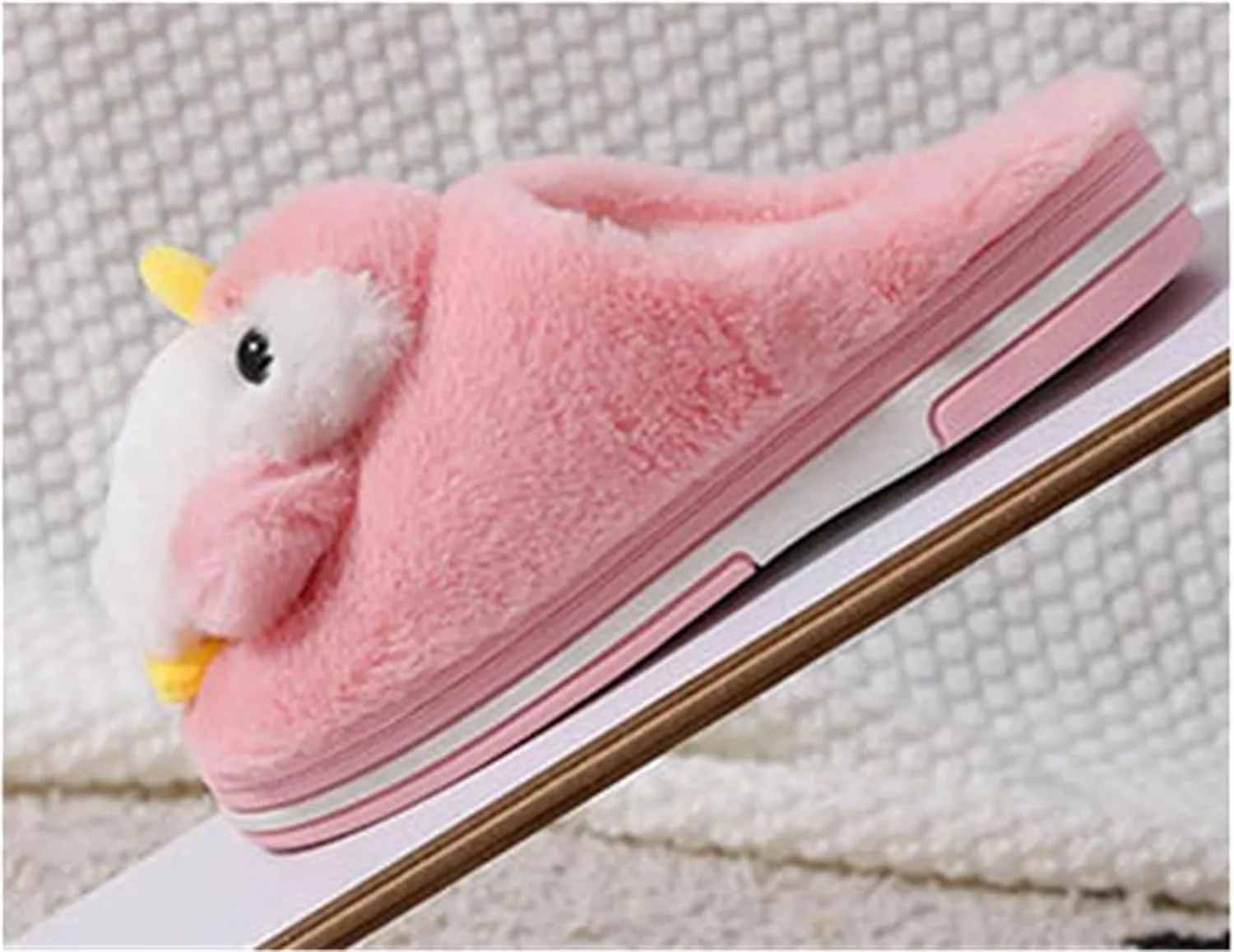 Penguin slippers Womens Animal Slippers Novelty Cozy Fuzzy Slippers Soft Plush Winter Warm House Shoes
