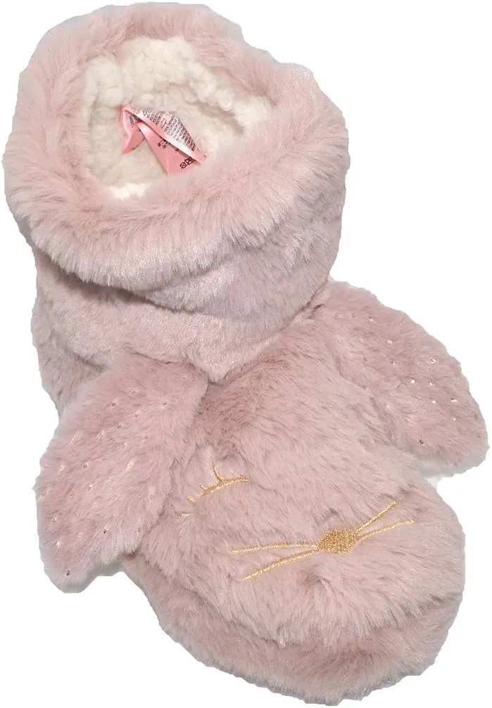 Plush Unicorn Slipper Cat Boots | Cozy Plush Bunny Shoes Woman Rabbit Slippers | Cute Fluffy Kitten Girls Slippers