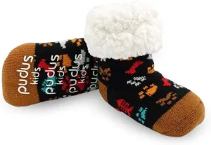 Pudus kids (4-7 years) tall cozy winter boot Socks
