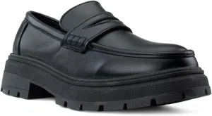 RF ROOM OF FASHION Women's Lug Sole Platform Loafer Shoes