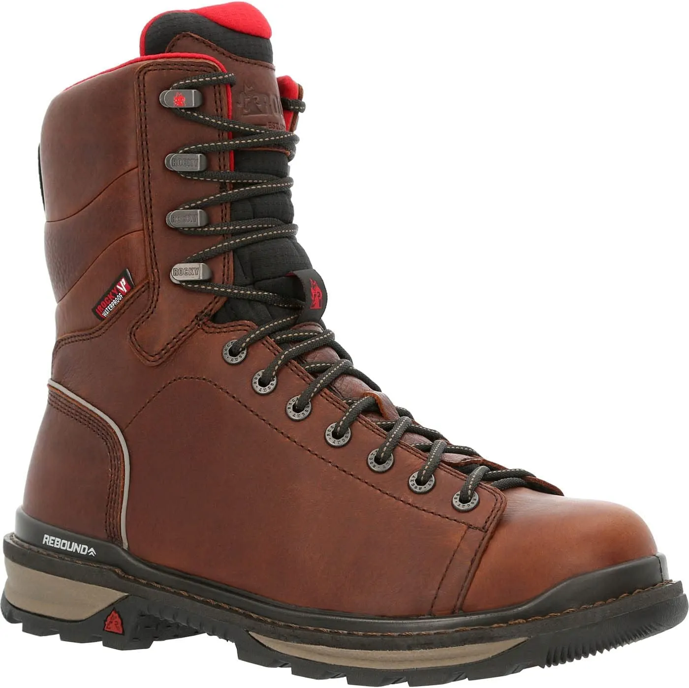 ROCKY Rams Horn Lace to Toe Composite Waterproof Work Boot