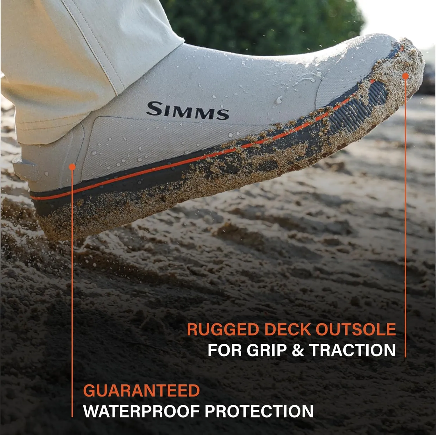 Simms Men's Challenger 7" Boot, Pull On Fishing Footwear