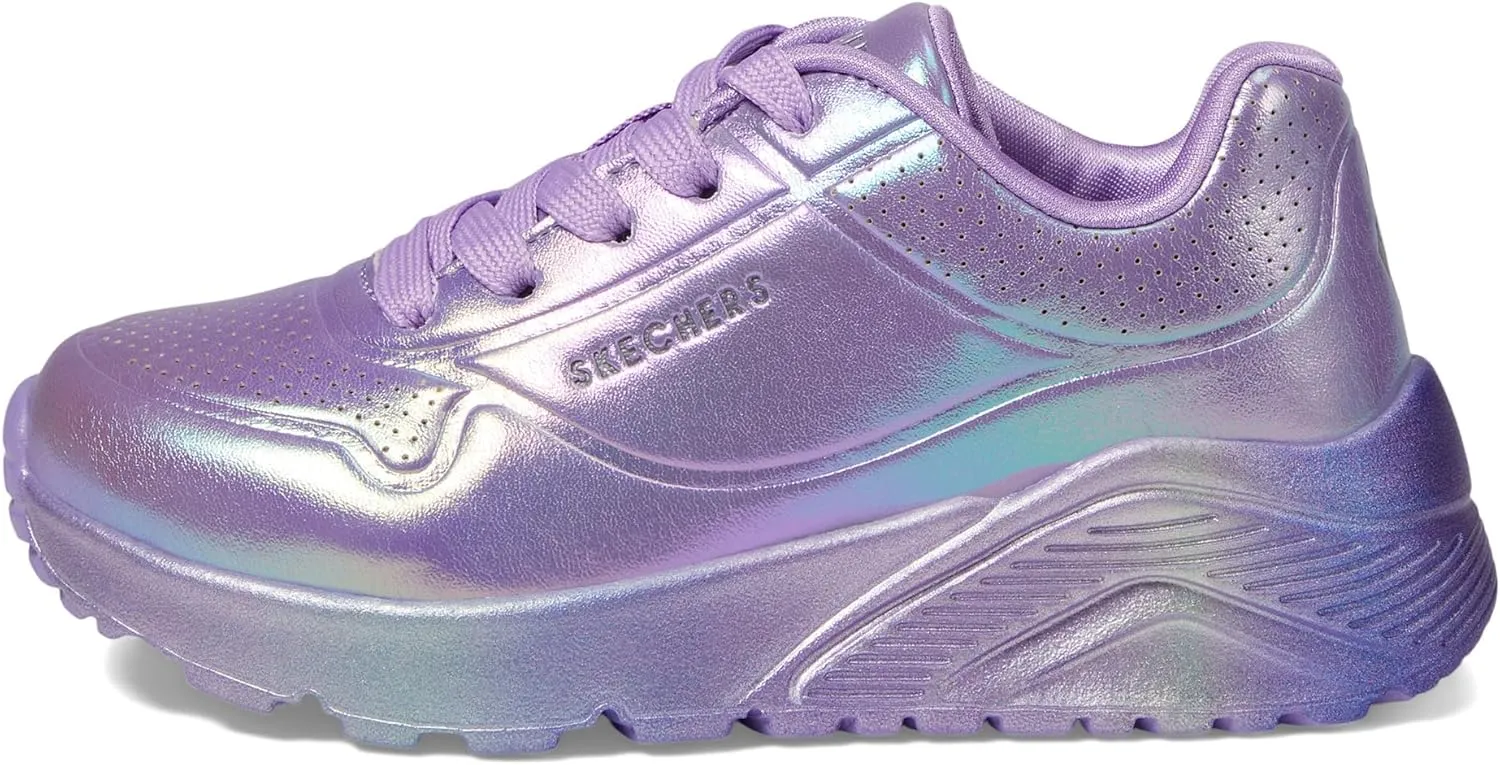 Skechers Girl's Uno Lite-Metallic Shimmers Sneaker