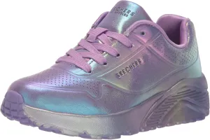 Skechers Girl's Uno Lite-Metallic Shimmers Sneaker