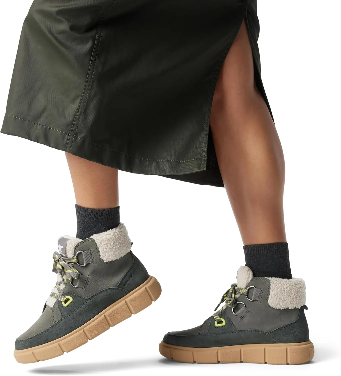 SOREL Women's Explorer lll NW Lace Waterproof Boot