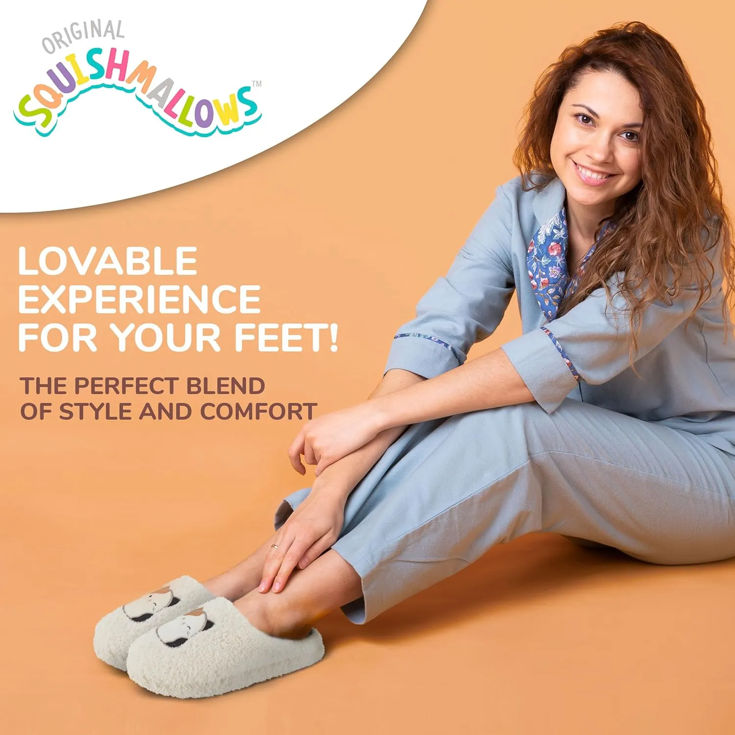 Squishmallows Kids Slippers and Womens Slippers Gifts for Women Extra Cozy Fuzzy House Slippers Slip On