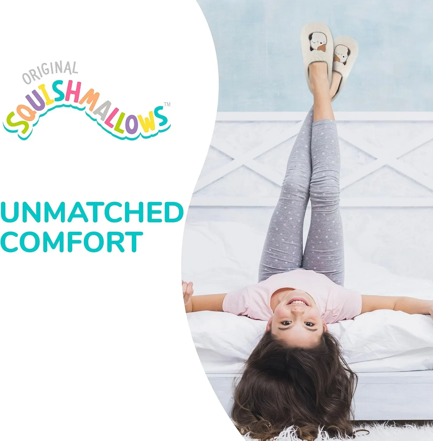 Squishmallows Kids Slippers and Womens Slippers Gifts for Women Extra Cozy Fuzzy House Slippers Slip On
