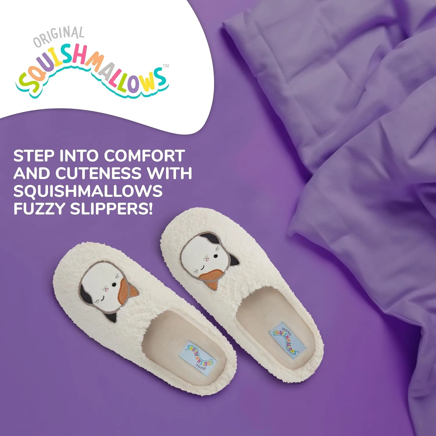 Squishmallows Kids Slippers and Womens Slippers Gifts for Women Extra Cozy Fuzzy House Slippers Slip On