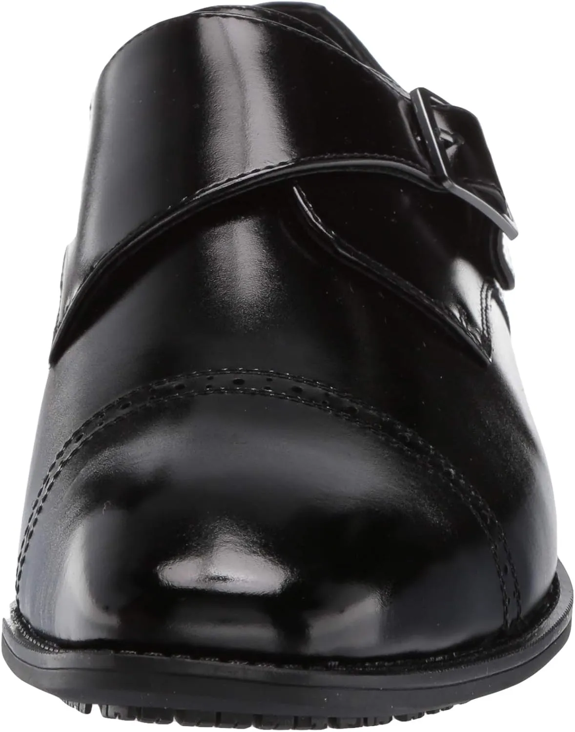 STACY ADAMS Men's Armond Cap Toe Monk Strap Loafer
