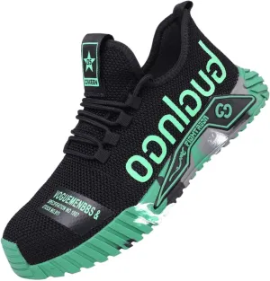 Steel Toe Work Shoes,Men Composite Toe Shoe for Women Work and Safety Footwear Breathable Comfortable Slip Resistant