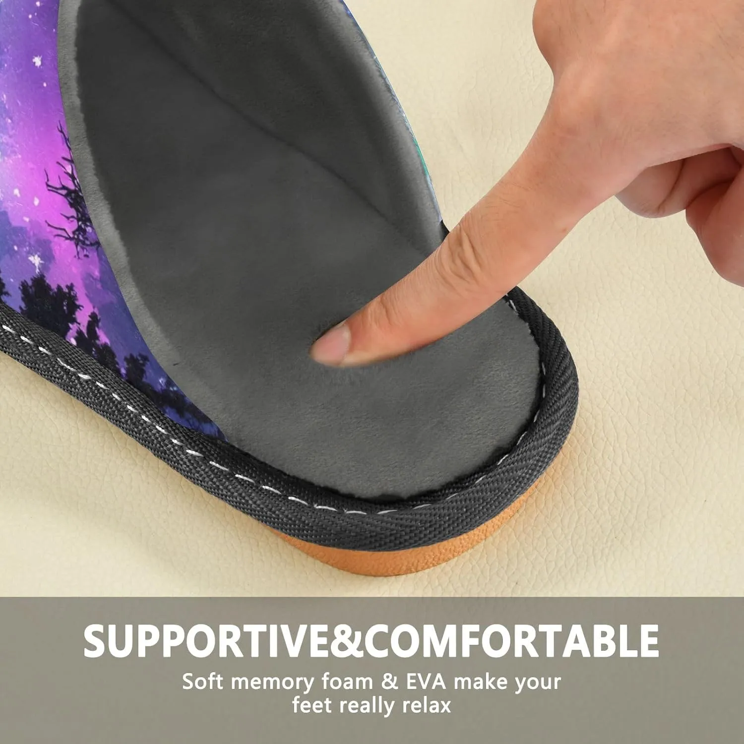 Unisex Outdoor Slippers Bedroom Shoes for Men Waterproof Slippers for Women