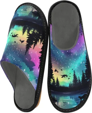 Unisex Outdoor Slippers Bedroom Shoes for Men Waterproof Slippers for Women