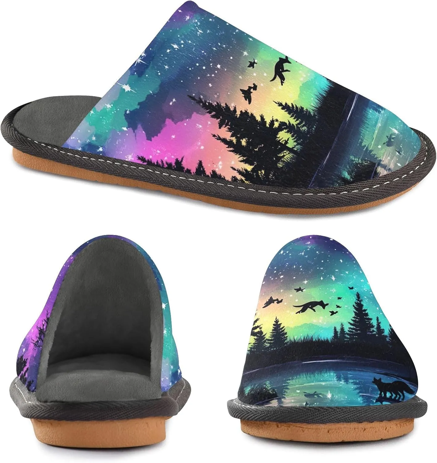 Unisex Outdoor Slippers Bedroom Shoes for Men Waterproof Slippers for Women