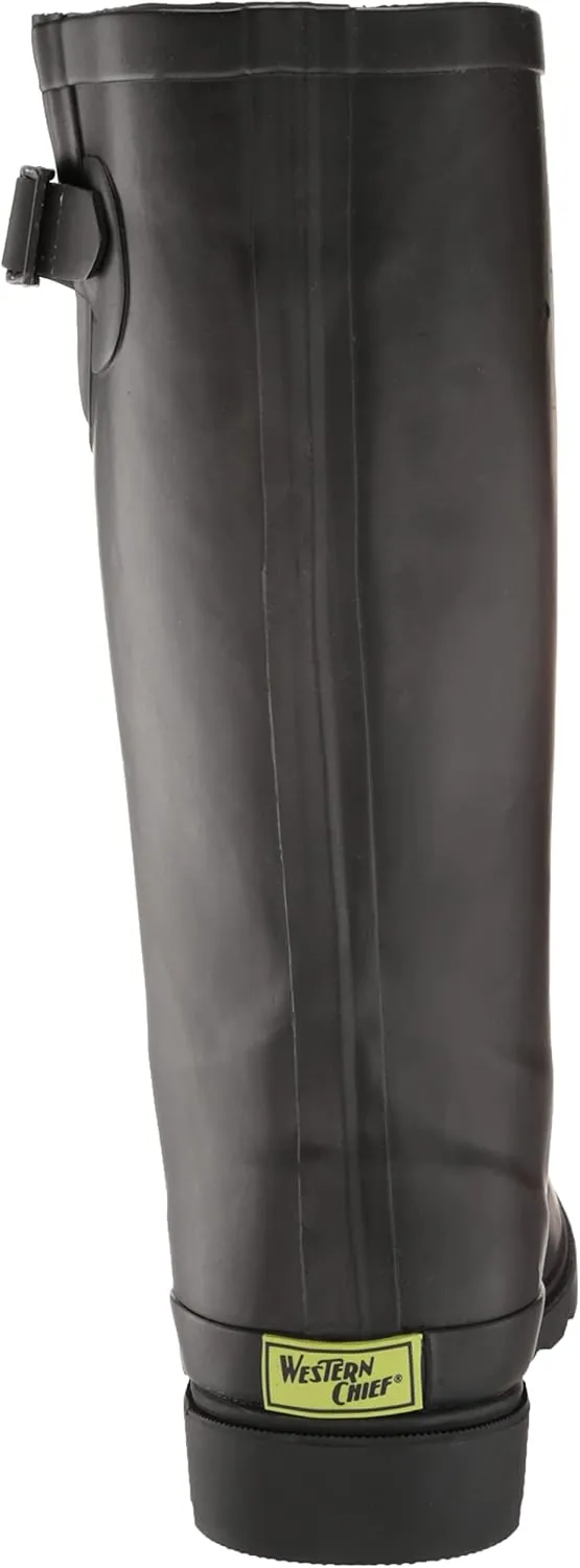 Western Chief Women Solid Tall Waterproof Rain Boot