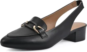 WHITE MOUNTAIN Women's Boreal Low Block Loafer Heel
