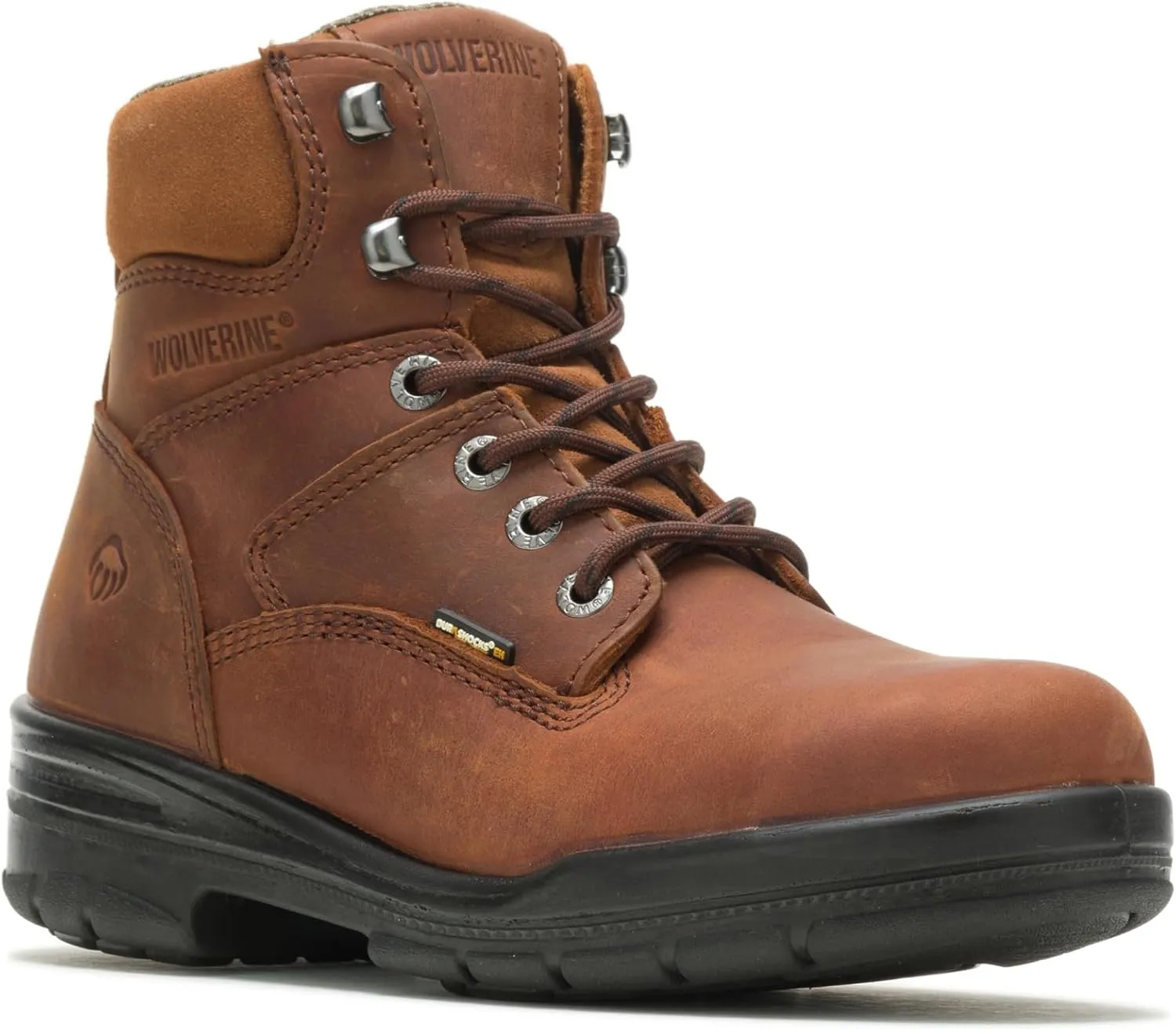 Wolverine Men's Durashocks Slip Resistant Steel Toe 6 " Work Boot