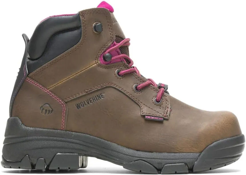 Wolverine Men's Merlin 6 " Waterproof Comp Toe Work Boot