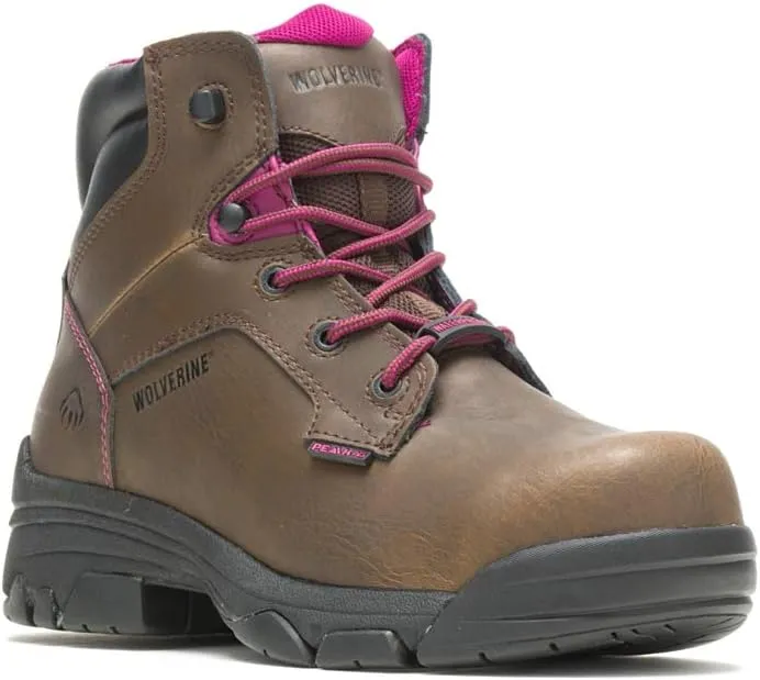 Wolverine Men's Merlin 6 " Waterproof Comp Toe Work Boot