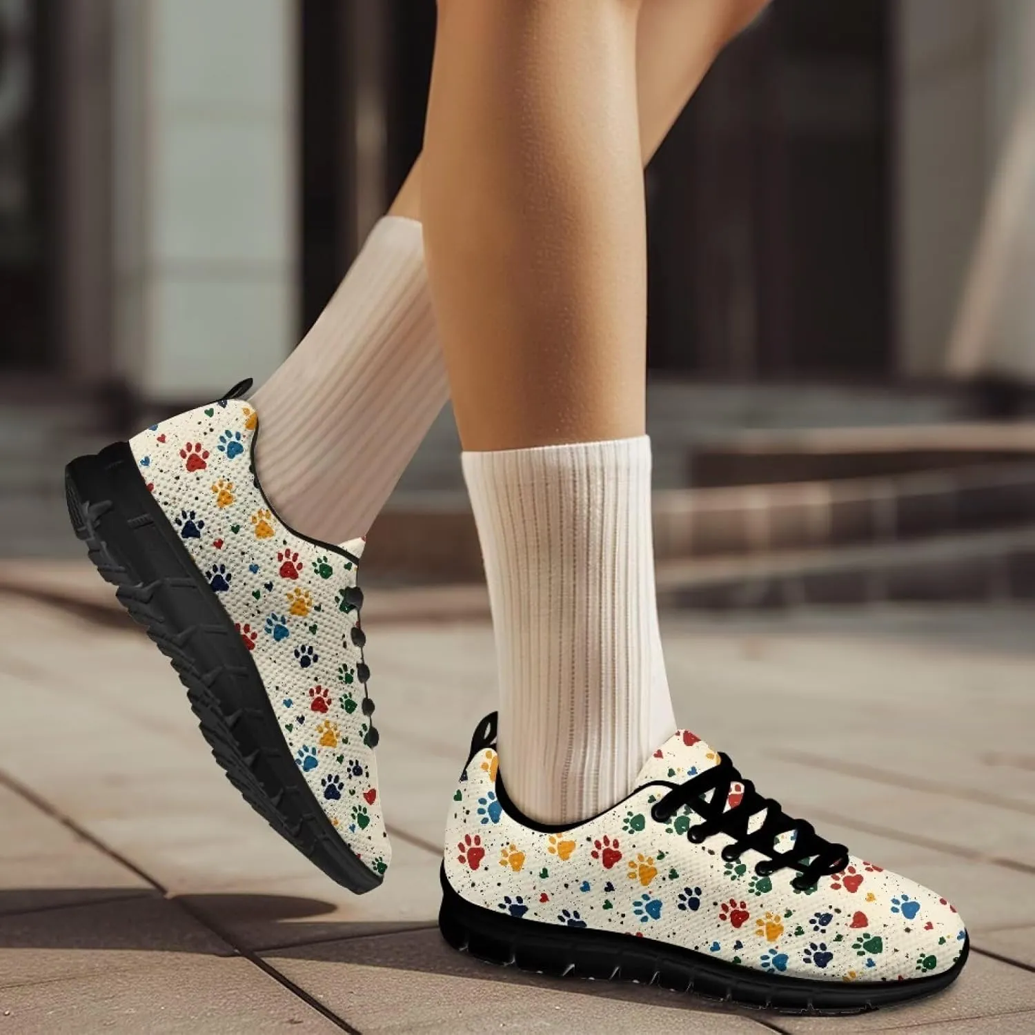 Women Men Sports Athletic Shoes Comfortable Tennis Shoes Casual Running Footwear