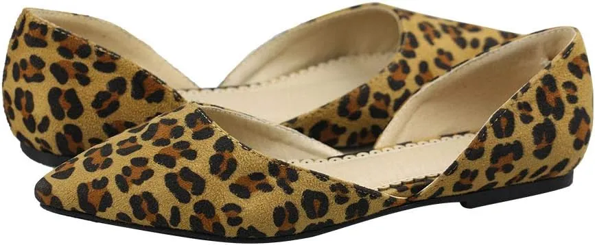 Women's Ankle Wrap D'Orsay Flats Slip Loafer Pointed Casual Ballet Shoes
