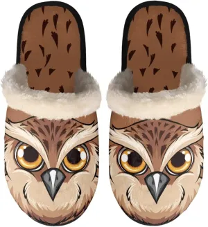 Women's Indoor Bedroom Slipper with Memory Foam, Slip On Memory Foam House Slippers Home Bedroom Shoses House Shoes for Women Men