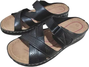 Womens Slip On Slippers Slippers Hollow Casual Slippers Slope Bottom Shoes Sandals Outside Slippers for Women